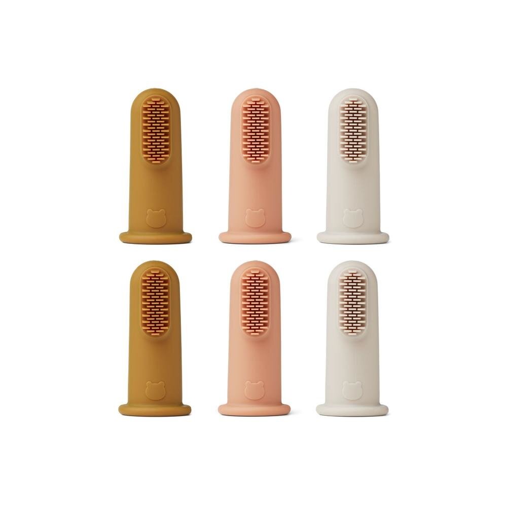 Liewood Simon Vinger Tandenborstel 6-pack | Sandy Multi Mix Liewood Simon Vinger Tandenborstel 6-pack | Sandy Multi Mix