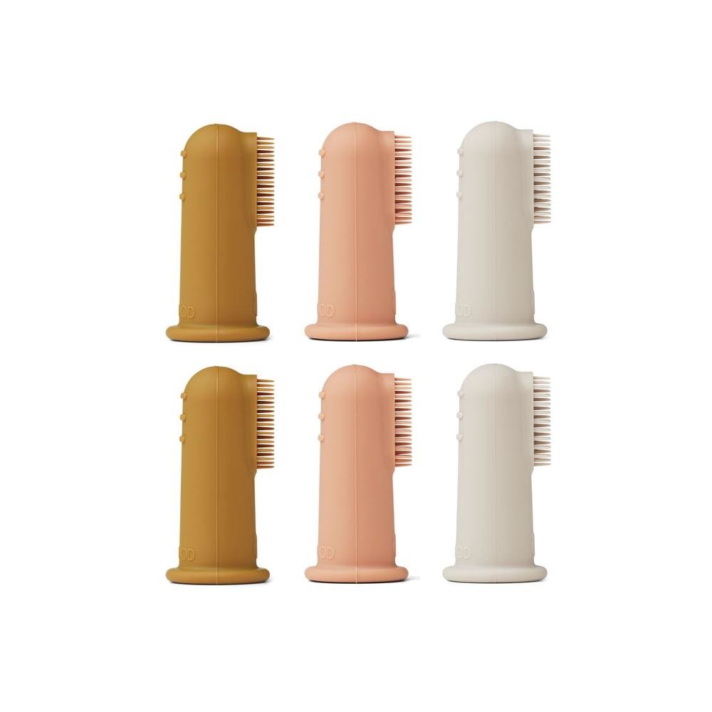 Liewood Simon Vinger Tandenborstel 6-pack | Sandy Multi Mix Liewood Simon Vinger Tandenborstel 6-pack | Sandy Multi Mix