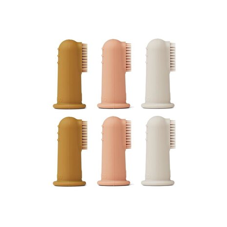 Liewood Simon Vinger Tandenborstel 6-pack | Sandy Multi Mix Liewood Simon Vinger Tandenborstel 6-pack | Sandy Multi Mix