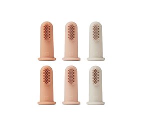 Liewood Simon Vinger Tandenborstel 6-pack | Rose Multi Mix Liewood Simon Vinger Tandenborstel 6-pack | Rose Multi Mix