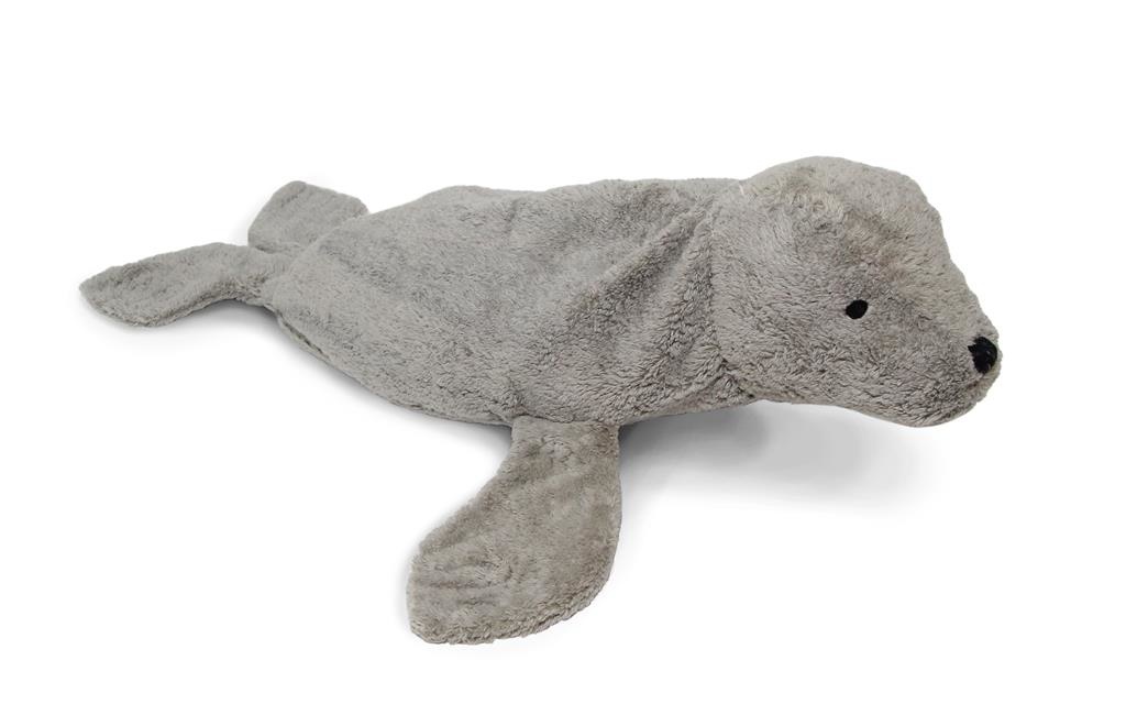 Warmte Knuffel Zeehond | Grijs Large Warmte Knuffel Zeehond | Grijs Large
