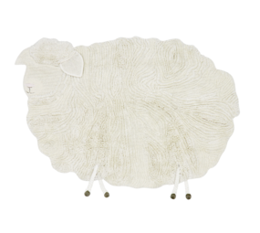 Lorena Canals Woolable Rug Pink Nose Sheep | Wollen Vloerkleed 120 x 70 CM Lorena Canals Woolable Rug Pink Nose Sheep | Wollen Vloerkleed 120 x 70 CM