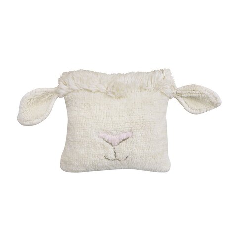 Lorena Canals Woolable Cushion Pink Nose Sheep | Gebreid Kussen 35x35 cm Lorena Canals Woolable Cushion Pink Nose Sheep | Gebreid Kussen 35x35 cm