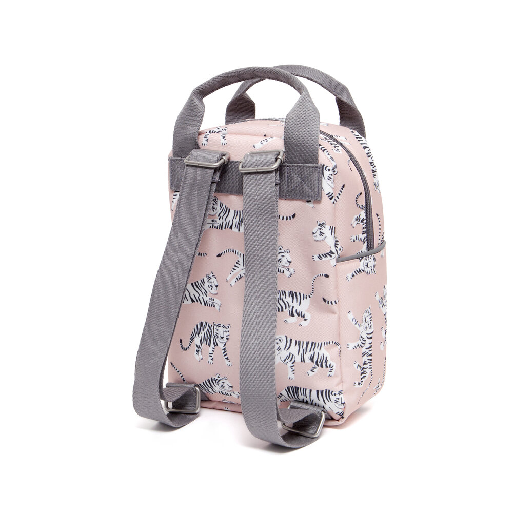 Petit Monkey Backpack White Tigers S Petit Monkey Backpack White Tigers S