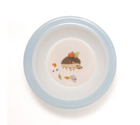 Petit Monkey Melamine Bowl Animal Craddle Dove Blue Petit Monkey Melamine Bowl Animal Craddle Dove Blue