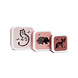 Petit Monkey Lunchbox Set Black Animals Petit Monkey Lunchbox Set Black Animals