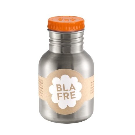 Blafre Stalen drinkfles 300ml Orange Blafre Stalen drinkfles 300ml Orange
