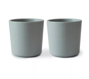 Mushie Beker | Sage (2 stuks) Mushie Beker | Sage (2 stuks)