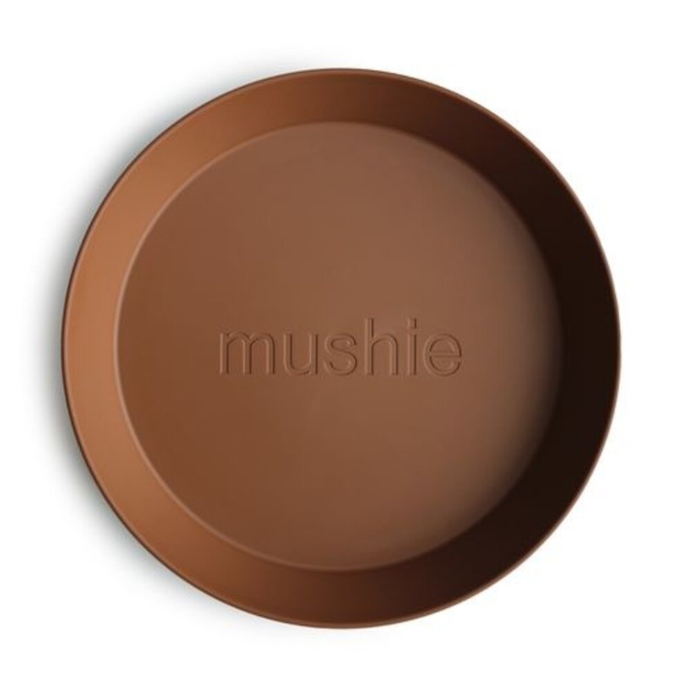 Mushie Borden Rond | Caramel (2 stuks) Mushie Borden Rond | Caramel (2 stuks)