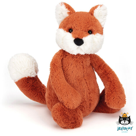 Jellycat Knuffel Bashful Fox Cub Medium Jellycat Knuffel Bashful Fox Cub Medium