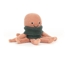 Jellycat Knuffel Cozy Crew Octopus Jellycat Knuffel Cozy Crew Octopus