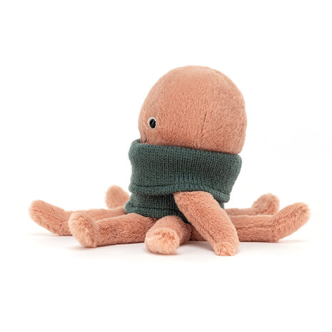 Jellycat Knuffel Cozy Crew Octopus Jellycat Knuffel Cozy Crew Octopus