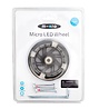 Micro Step Maxi Micro LED wiel-set | 120mm -Zwart