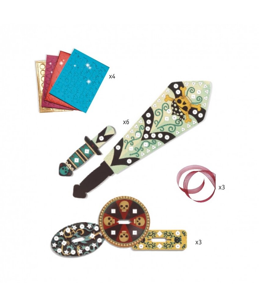 Djeco Knutselset | Piratenzwaarden