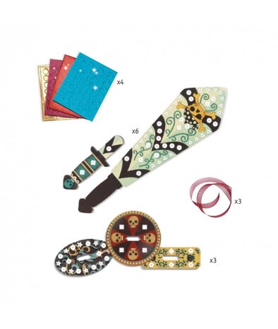 Djeco Knutselset | Piratenzwaarden