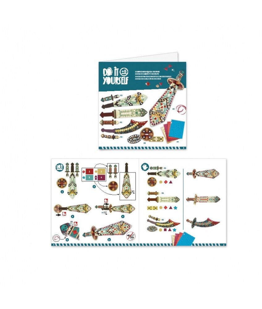 Djeco Knutselset | Piratenzwaarden