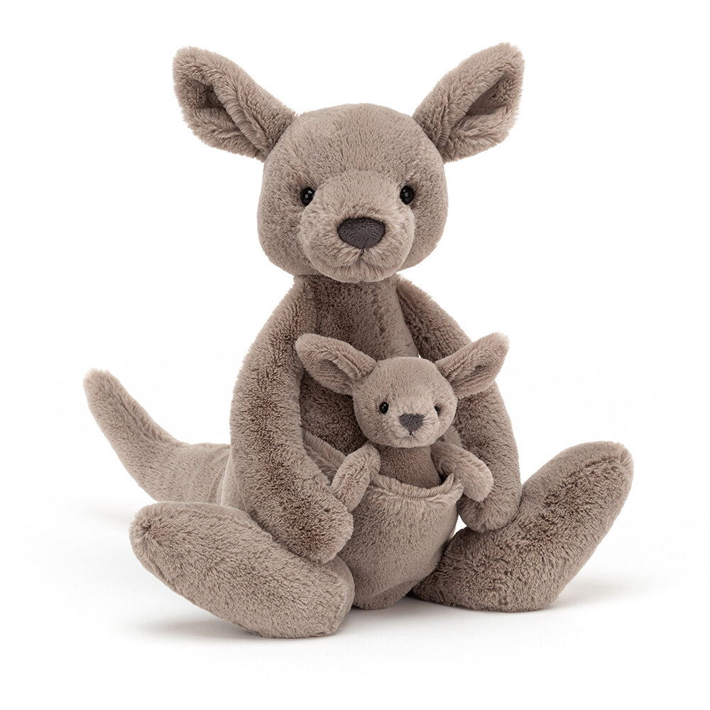 Jellycat Knuffel Kara Kangaroo 37cm Jellycat Knuffel Kara Kangaroo 37cm