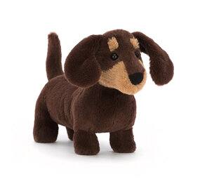 Jellycat Knuffel Otto Sausage Dog Small Jellycat Knuffel Otto Sausage Dog Small