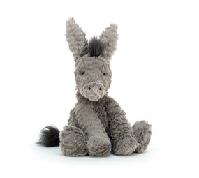 Jellycat Knuffel Fuddlewuddle Donkey Medium Jellycat Knuffel Fuddlewuddle Donkey Medium