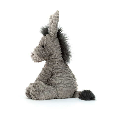 Jellycat Knuffel Fuddlewuddle Donkey Medium Jellycat Knuffel Fuddlewuddle Donkey Medium