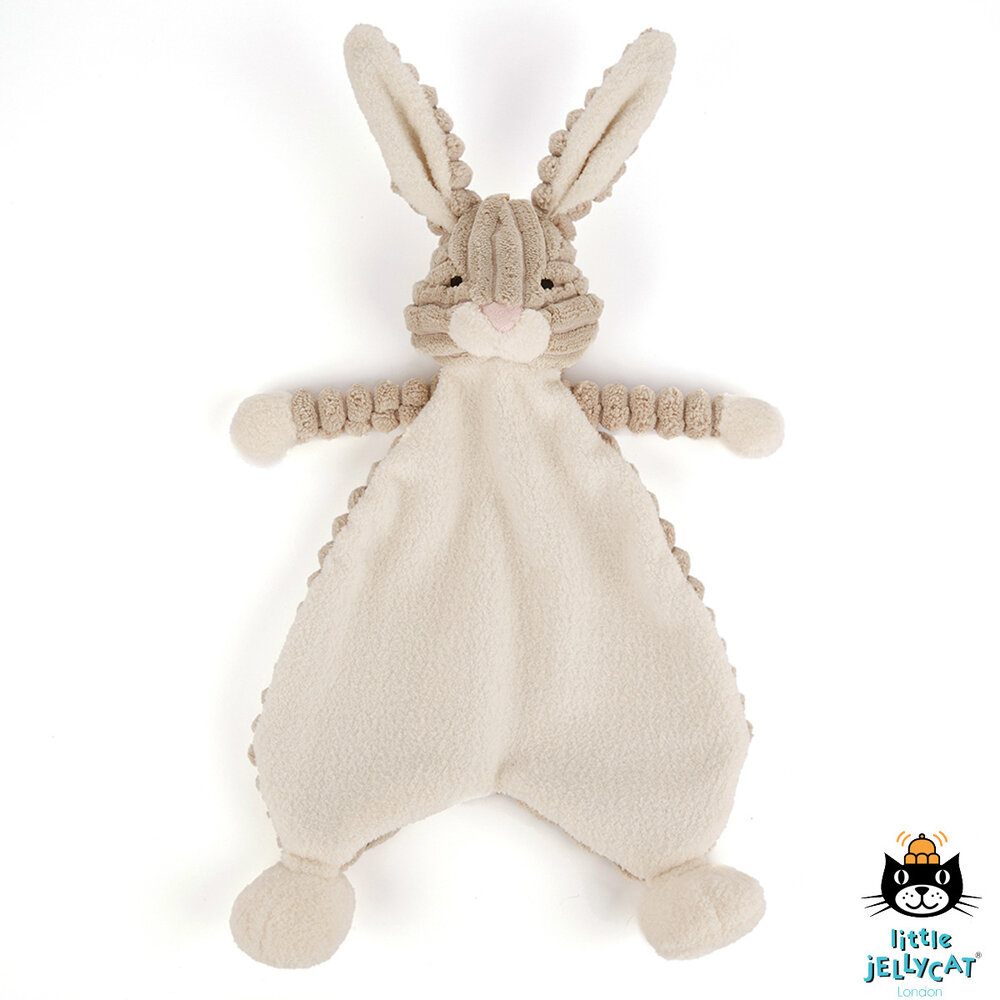 Jellycat Cordy Roy Baby Hare Soother Knuffeldoek Jellycat Cordy Roy Baby Hare Soother Knuffeldoek