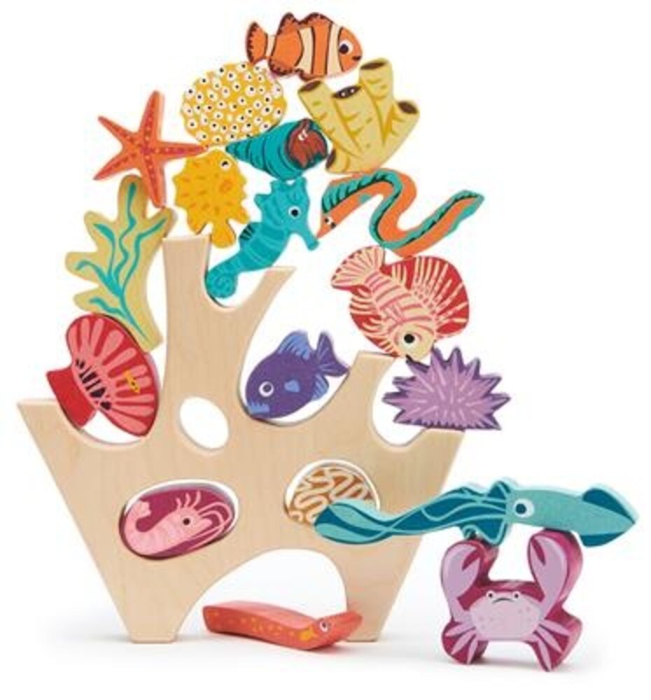 Tender Leaf Toys Houten Stapelaar Koraalrif