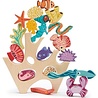 Tender Leaf Toys Houten Stapelaar Koraalrif Tender Leaf Toys Houten Stapelaar Koraalrif