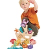 Tender Leaf Toys Houten Stapelaar Koraalrif Tender Leaf Toys Houten Stapelaar Koraalrif
