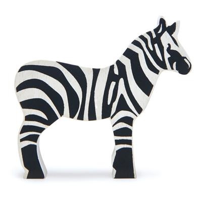 Houten Zebra afbeelding