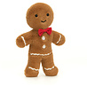 Jellycat Jolly Gingerbread Fred Huge Jellycat Jolly Gingerbread Fred Huge