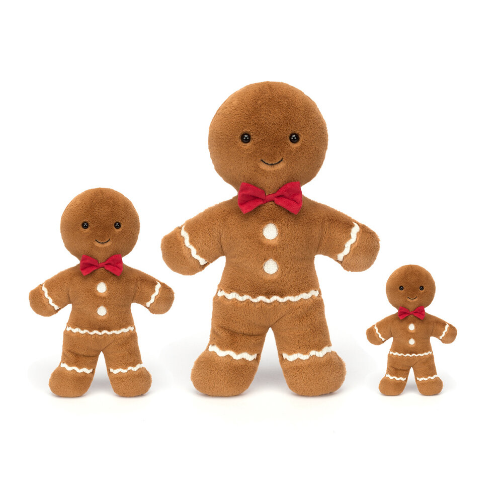 Jellycat Jolly Gingerbread Fred Huge Jellycat Jolly Gingerbread Fred Huge