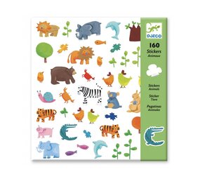 Djeco Stickers Jungle Dieren Djeco Stickers Jungle Dieren