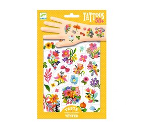 Djeco Tattoo's Aqua Flor Djeco Tattoo's Aqua Flor