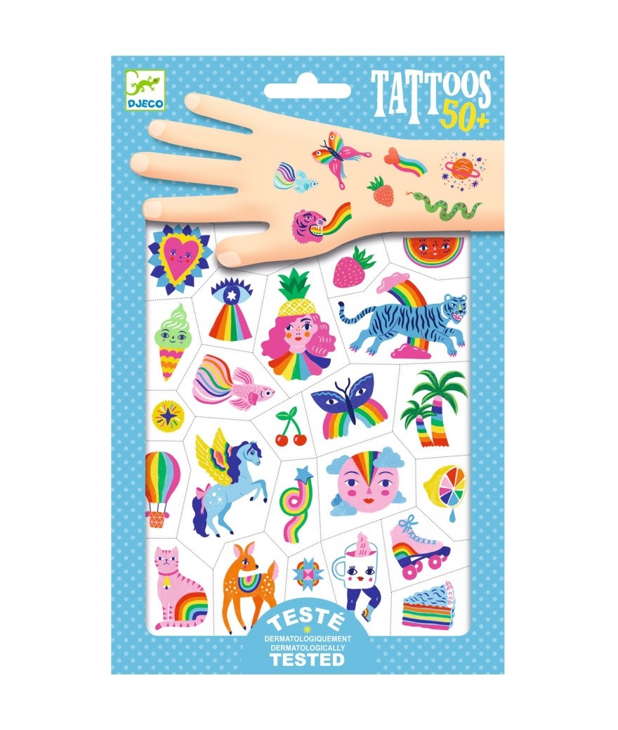 Tattoo's Regenboog afbeelding
