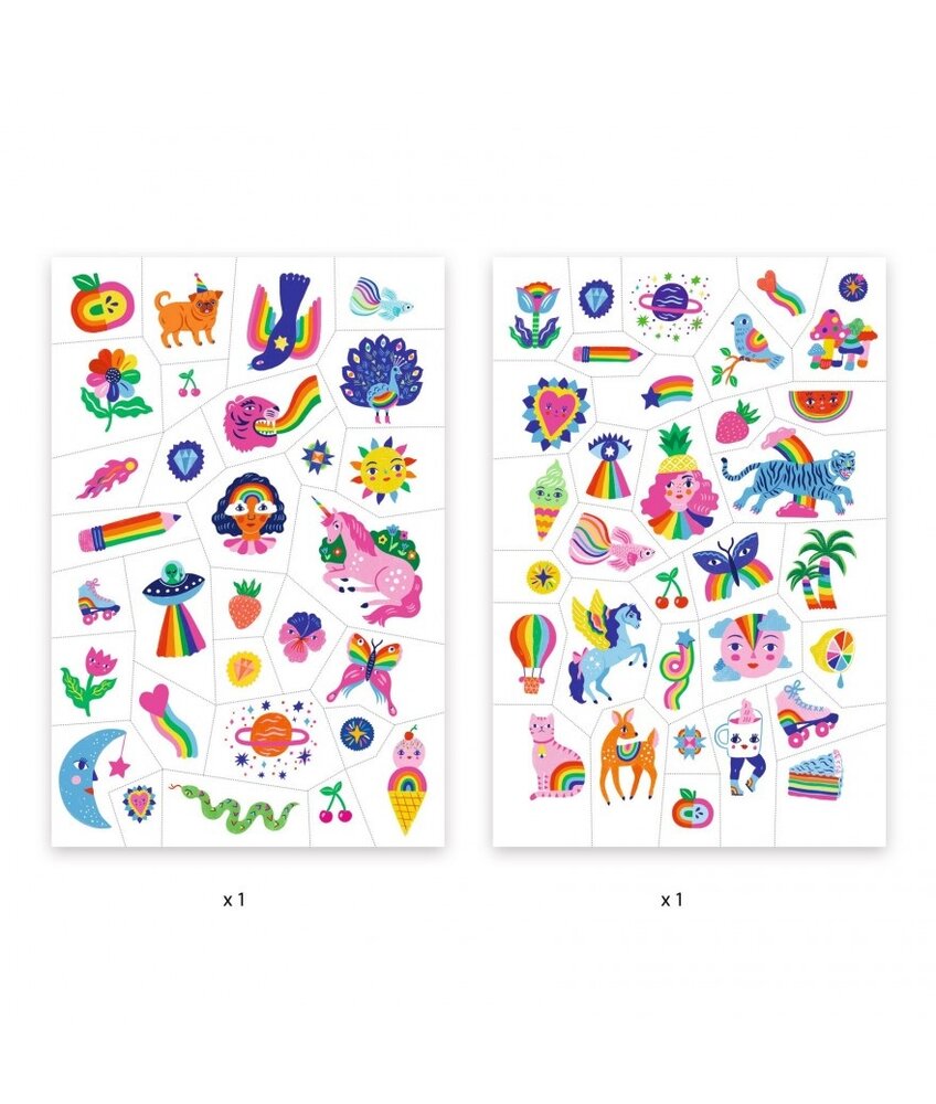 Djeco Tattoo's Regenboog Djeco Tattoo's Regenboog