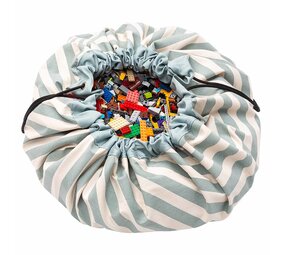 Play & Go Opbergzak | Green Stripes Play & Go Opbergzak | Green Stripes