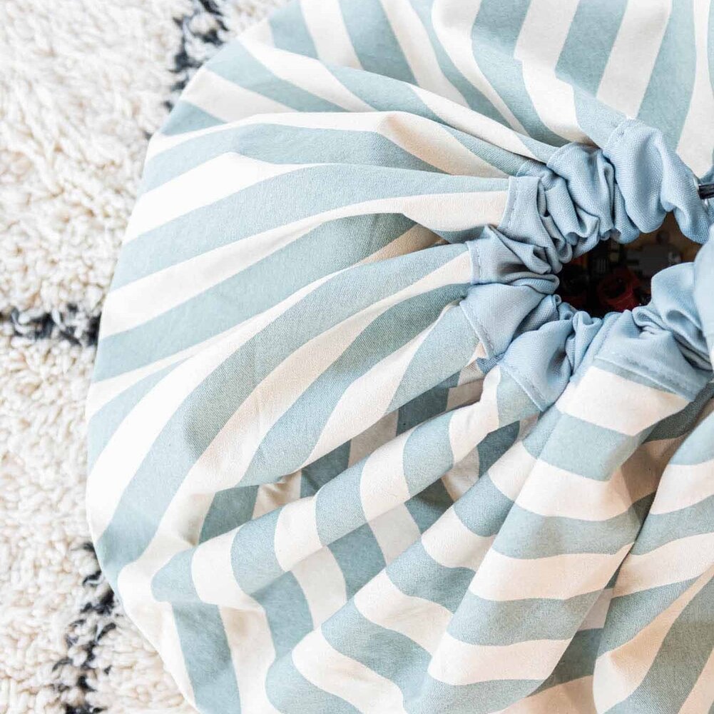 Play & Go Opbergzak | Green Stripes Play & Go Opbergzak | Green Stripes