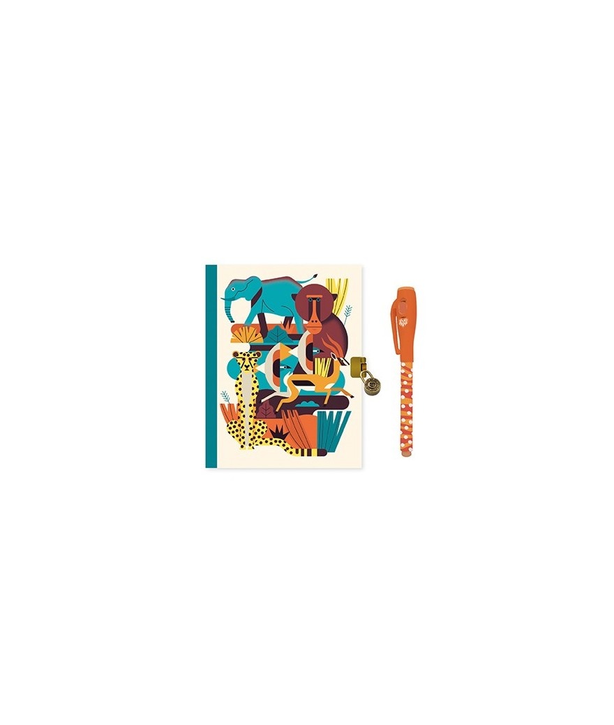 Dagboek met slot en magische pen | Owen afbeelding