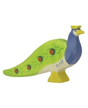 Holztiger Bosdieren Pauw 80112