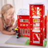 Bigjigs Toys Houten Brandweerkazerne Bigjigs Toys Houten Brandweerkazerne