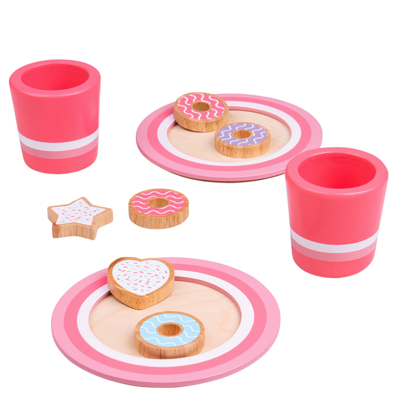 Houten Milk & Cookies Set Houten Milk & Cookies Set