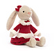 Jellycat Lottie Bunny Festive Jellycat Lottie Bunny Festive