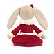 Jellycat Lottie Bunny Festive Jellycat Lottie Bunny Festive