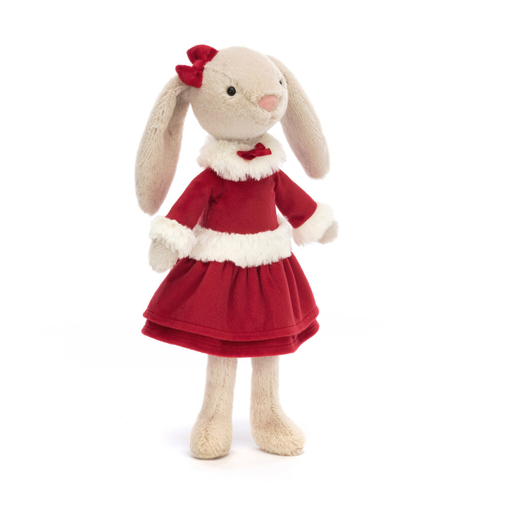 Jellycat Lottie Bunny Festive Jellycat Lottie Bunny Festive