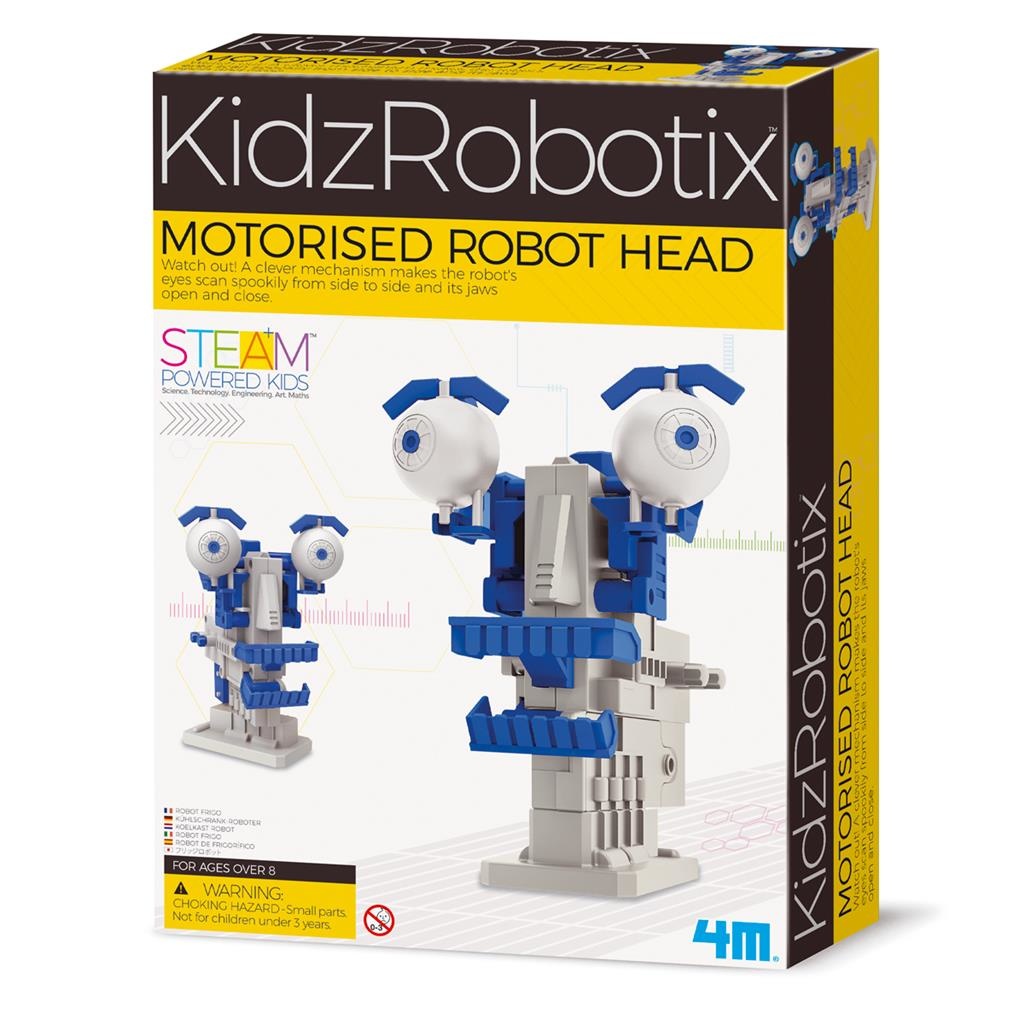 KidzRobotix | Robotkop met Motor KidzRobotix | Robotkop met Motor