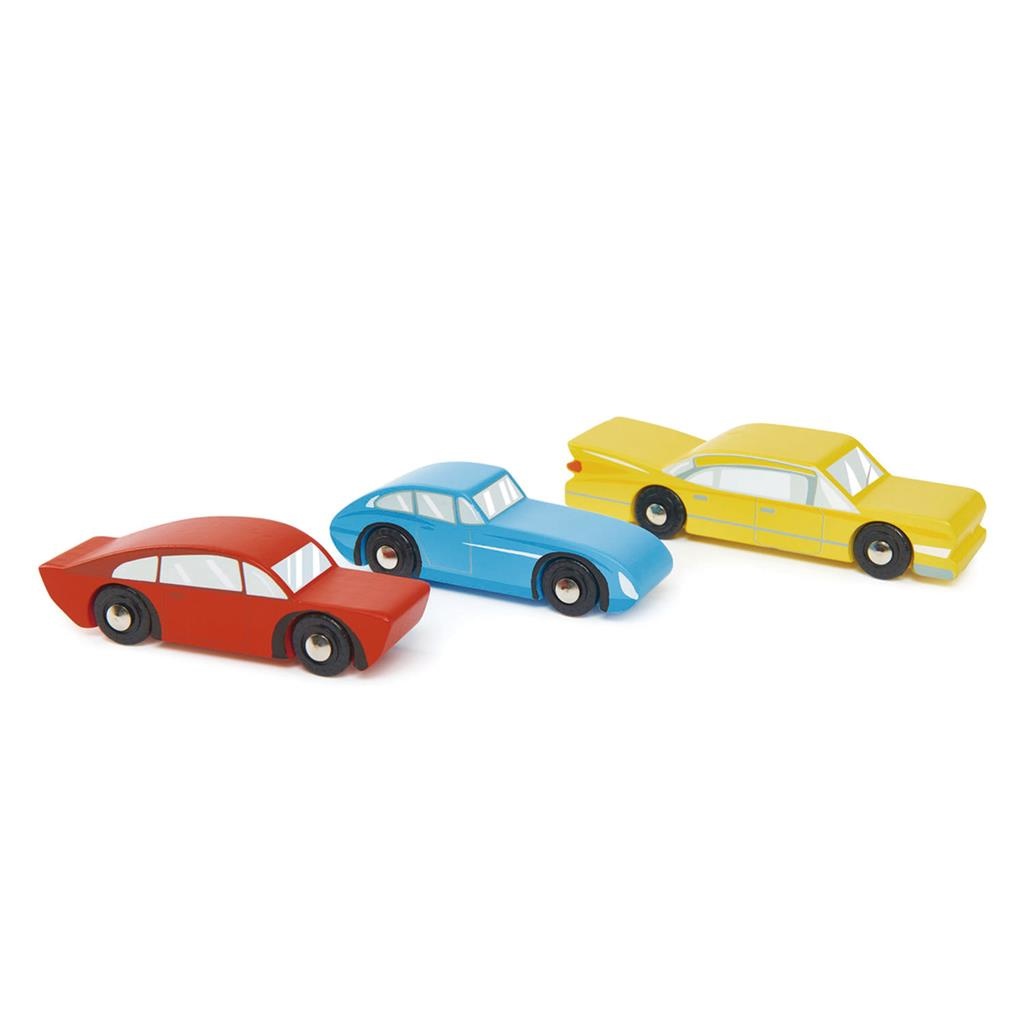 Houten Retro Auto's afbeelding