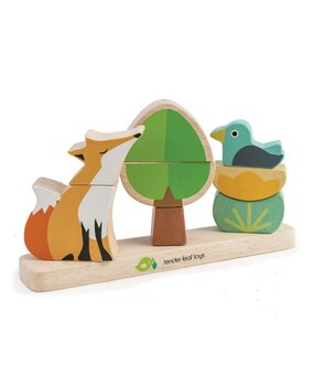 Tender Leaf Toys Houten Magnetische Stapelaar Vos