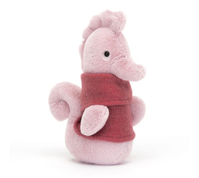 Jellycat Knuffel Cozy Crew Seahorse Jellycat Knuffel Cozy Crew Seahorse