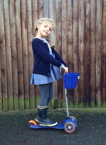 Micro Step Stepmandje Blauw Micro Step Stepmandje Blauw