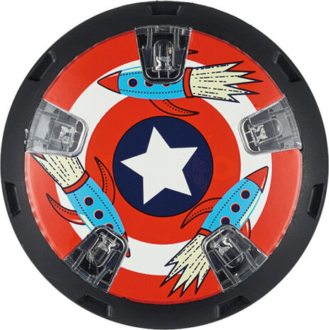 Micro Step Micro LED Wheel Whizzers Raket Micro Step Micro LED Wheel Whizzers Raket